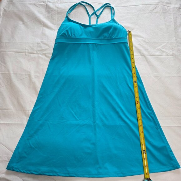 Athleta Shorebreak Turquoise Swim Dress - Picture 8 of 12